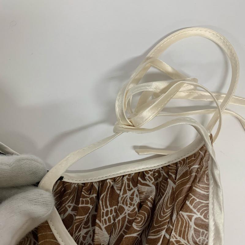 トーマスワイルド THOMAS WYLDE キャミソール キャミソール S 総柄 茶 / ブラウン / X 白 / ホワイト /  レディース USED 古着 中古 10015181