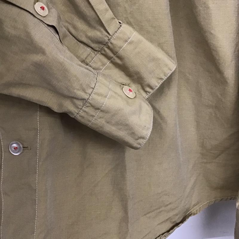 ポールスミス Paul Smith シャツ、ブラウス 長袖 長袖シャツ 無地シャツ カラーシャツ M 無地 ベージュ / ベージュ /  メンズ USED 古着 中古 10148253