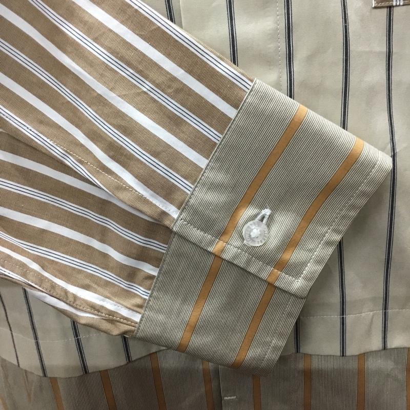 ラブレス LOVELESS シャツ、ブラウス 長袖 長袖シャツ カラーシャツ ポケットシャツ 長袖カットソー ストライプシャツ M ストライプ マルチカラー / マルチカラー /  メンズ USED 古着 中古 10116138