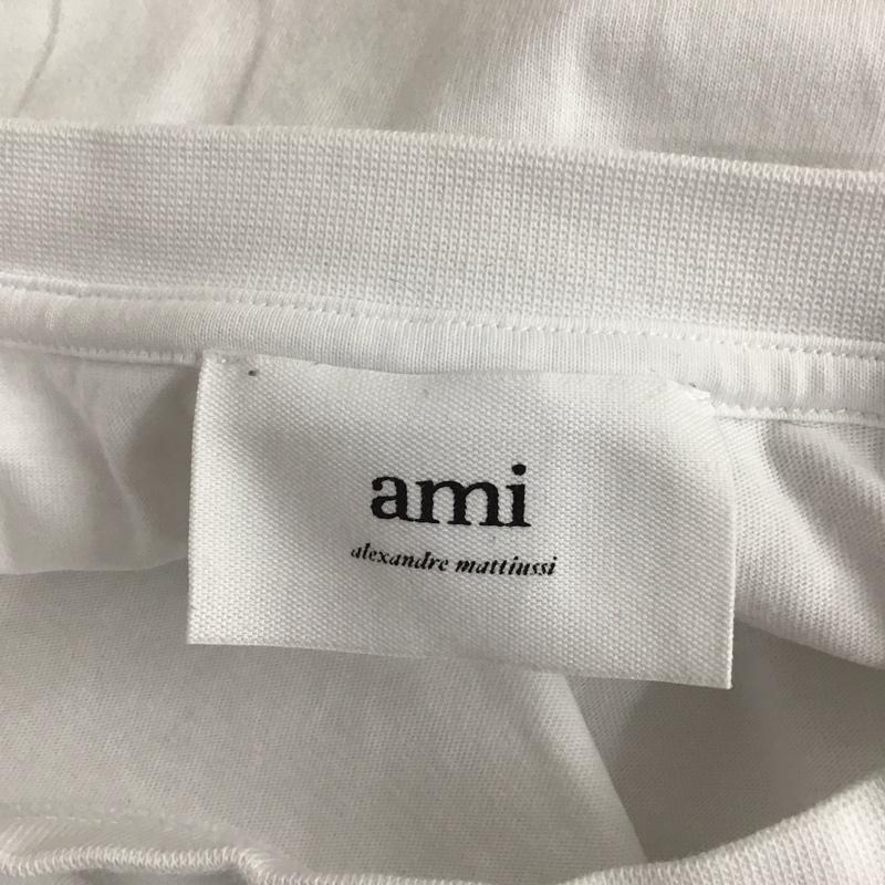 アミ ami Tシャツ 半袖 M 無地 白 / ホワイト /  メンズ USED 古着 中古 10128253