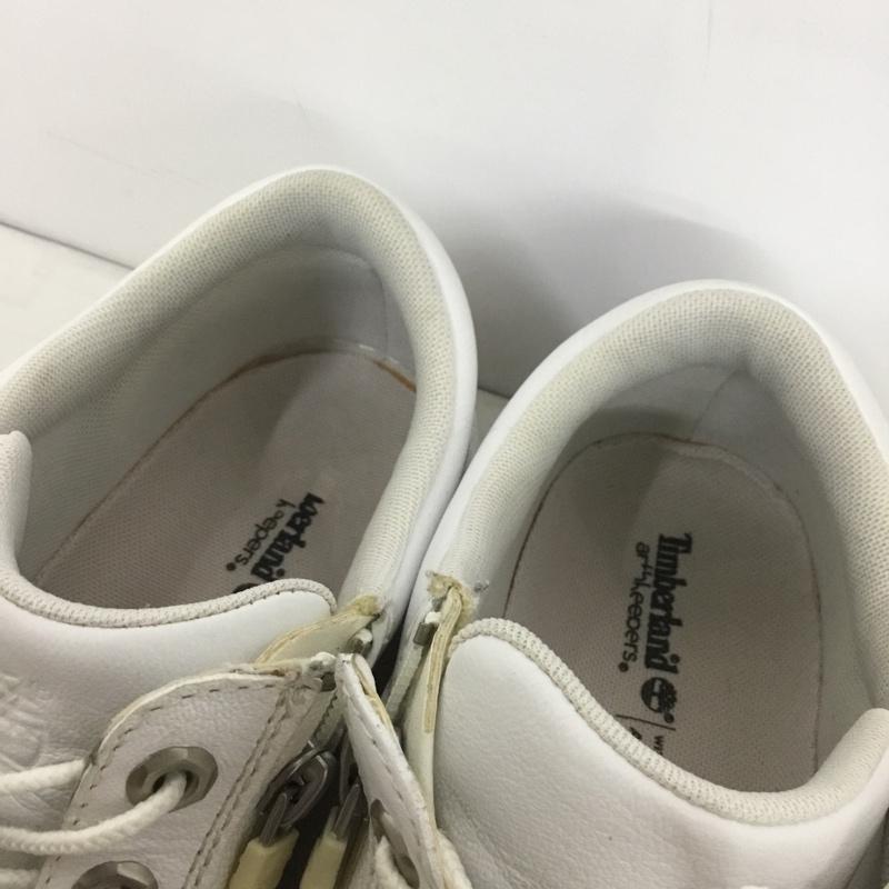 ティンバーランド Timberland スニーカー スニーカー 6004A ファスナー 26.5cm 26.5cm ロゴ、文字 白 / ホワイト /  メンズ USED 古着 中古 10143972