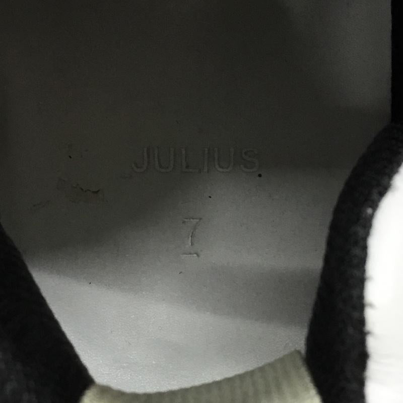 ユリウス JULIUS スニーカー スニーカー 577FWM1-L レザースニーカー 箱有 7D.FEAR 無地 白 / ホワイト /  メンズ USED 古着 中古 10119188