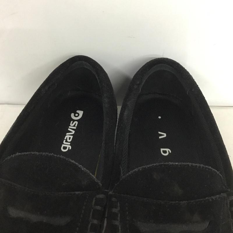 グラヴィス gravis ローファー ローファー 590469-0001 ODJICK 26cm 26.0cm 無地 黒 / ブラック /  メンズ USED 古着 中古 10138841