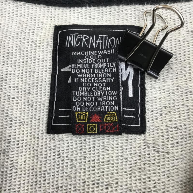 ステューシー STUSSY ジャケット、上着 ジャンパー、ブルゾン スウェット　スタジャン　00s　STUSSY　TRIBE L ロゴ、文字 X 刺繍 黒 / ブラック /  メンズ USED 古着 中古 10122738
