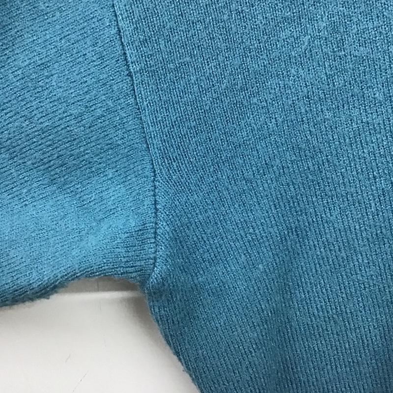 ローリーズファーム LOWRYS FARM カーディガン 長袖 長袖カーディガン ニットカーディガン 前開き FREE 無地 青 / ブルー /  レディース USED 古着 中古 10146691