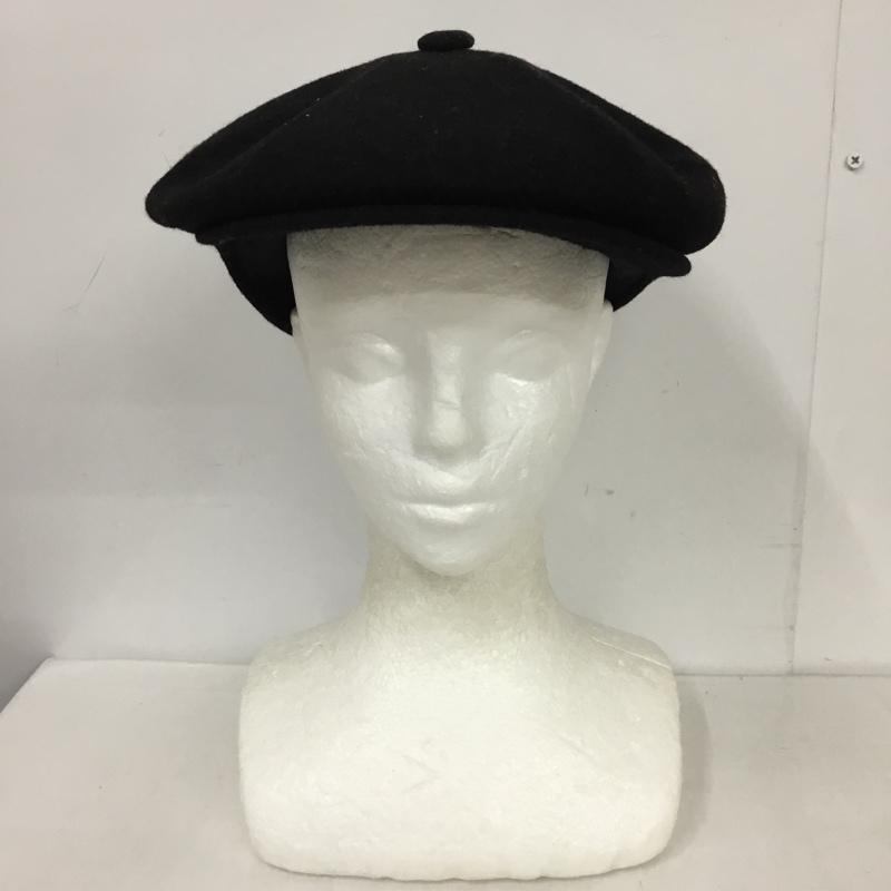 カンゴール KANGOL 帽子 ハンチング K3240SM ウールハンチング 無地 黒 / ブラック /  メンズ USED 古着 中古 10125215