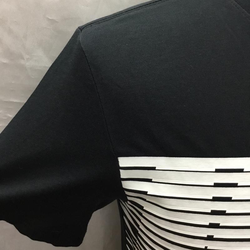 ナイキ NIKE Tシャツ 半袖 ドライフィット クルーネック S プリント 黒 / ブラック /  メンズ USED 古着 中古 10115693