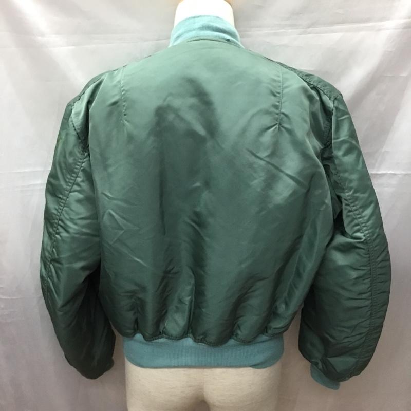 アルファインダストリー Alpha Industries ジャケット、上着 フライトジャケット 8415-273-3971 MIL-J-82798 MA-1 ミリタリー L プリント カーキ / カーキ /  メンズ USED 古着 中古 10111415