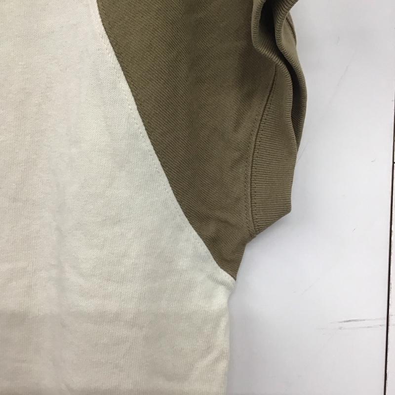 ニコアンド niko and... Tシャツ 半袖 S213TC45AD ラグランスリーブ 3 無地 ベージュ / ベージュ / X オフホワイト / オフホワイト /  レディース USED 古着 中古 10146375