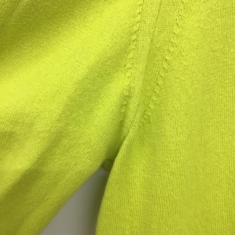 ストーンアイランド STONE ISLAND Tシャツ 長袖 M 無地 黄緑 / イエローグリーン /  メンズ USED 古着 中古 10134845