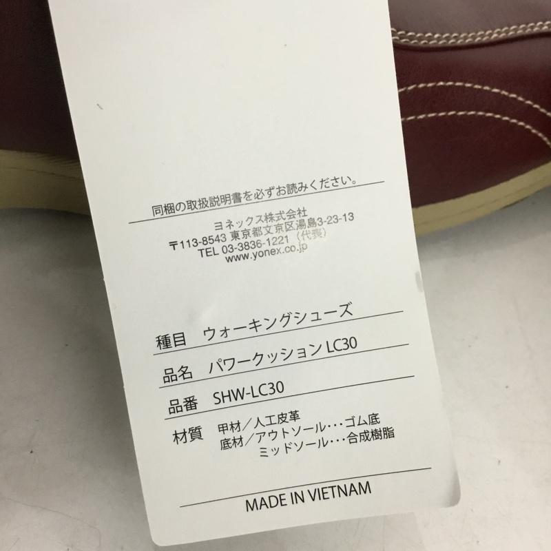 ヨネックス YONEX スニーカー スニーカー SHW-LC30 パワークッション 23.5cm ウォーキングシューズ 箱有 23.5cm ロゴ、文字 ボルドー / ボルドー /  レディース USED 古着 中古 10147933