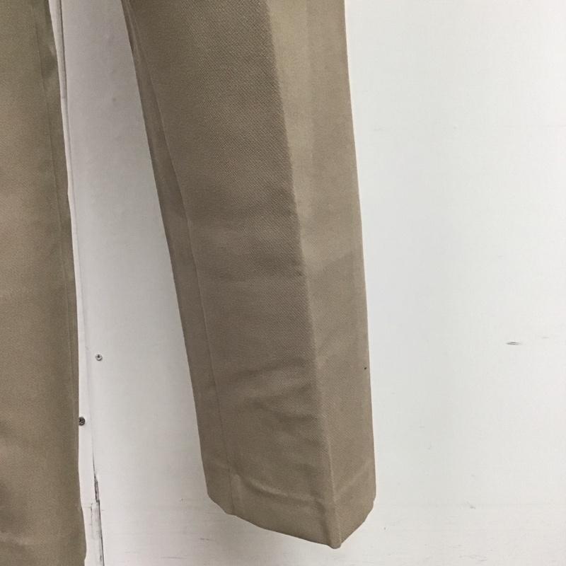 ザラ ZARA パンツ スラックス スラックス ワイドパンツ センタータックパンツ M 無地 ベージュ / ベージュ /  レディース USED 古着 中古 10118516