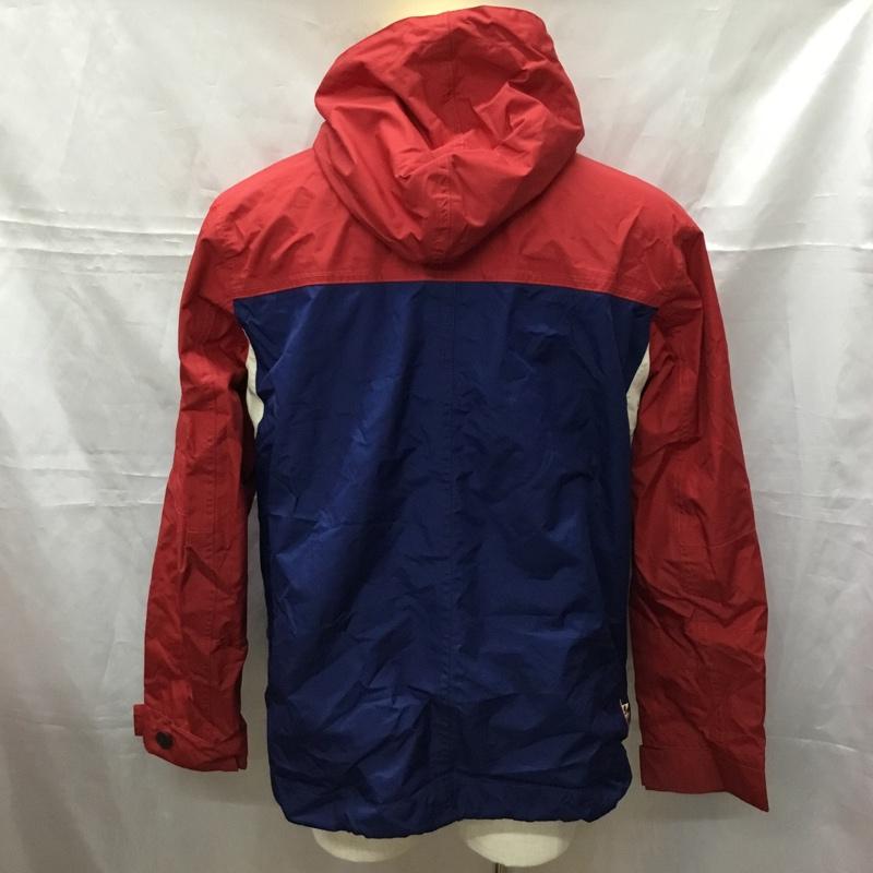 エディーバウアー Eddie Bauer ジャケット、上着 ジャケット、ブレザー ウィンドブレーカー M ワンポイント 赤 / レッド / X 白 / ホワイト / X 紺 / ネイビー /  メンズ USED 古着 中古 10111361