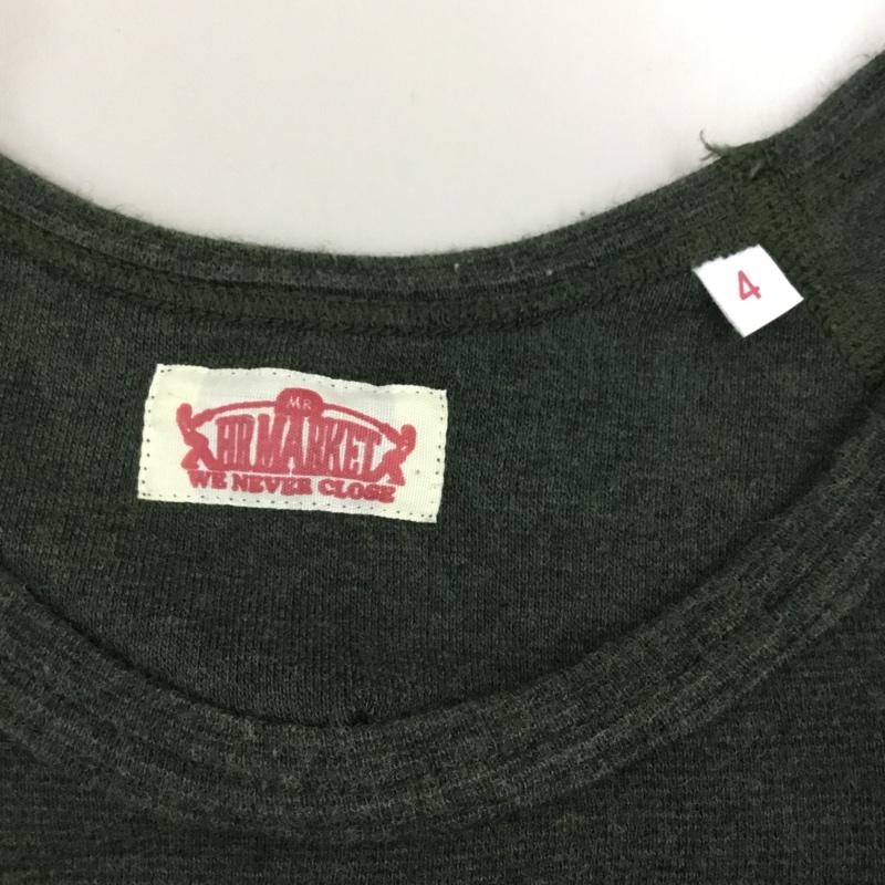 ハリウッドランチマーケット HOLLYWOOD RANCH MARKET Tシャツ 半袖 XL 無地 カーキ / カーキ /  メンズ USED 古着 中古 10108870
