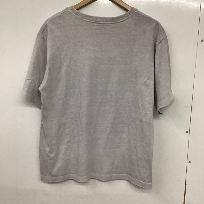 オールアワーズ ALL HOURS Tシャツ 半袖 半袖カットソー プリントTシャツ クルーネックカットソー 1 プリント 灰 / グレー /  レディース USED 古着 中古 10135414