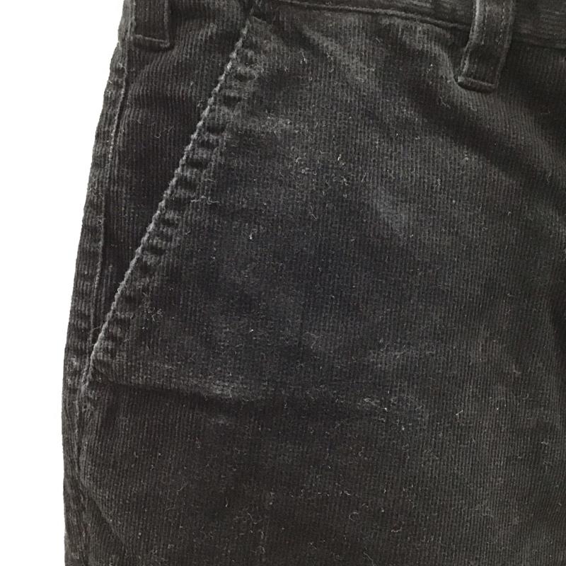 インヘリット INHERIT パンツ ワークパンツ、ペインターパンツ コーデュロイパンツ ワイドパンツ ストレートパンツ カジュアルパンツ L 無地 黒 / ブラック /  メンズ USED 古着 中古 10113887