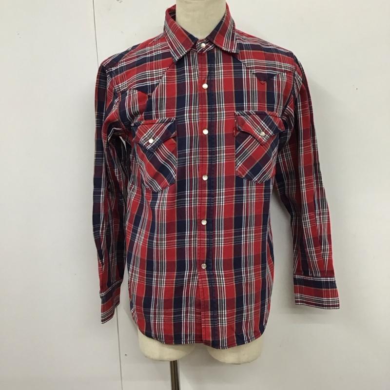 リーバイス Levi s シャツ、ブラウス 長袖 L チェック マルチカラー / マルチカラー /  メンズ USED 古着 中古 10123359