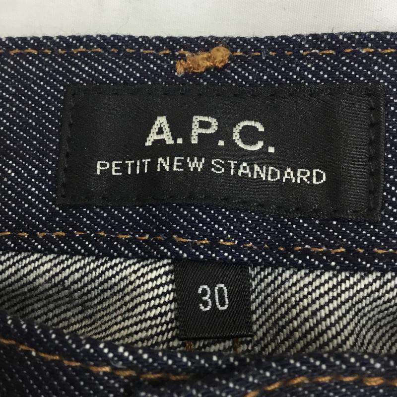 アーペーセー A.P.C. パンツ デニム、ジーンズ 30インチ 無地 紺 / ネイビー /  メンズ USED 古着 中古 10119973