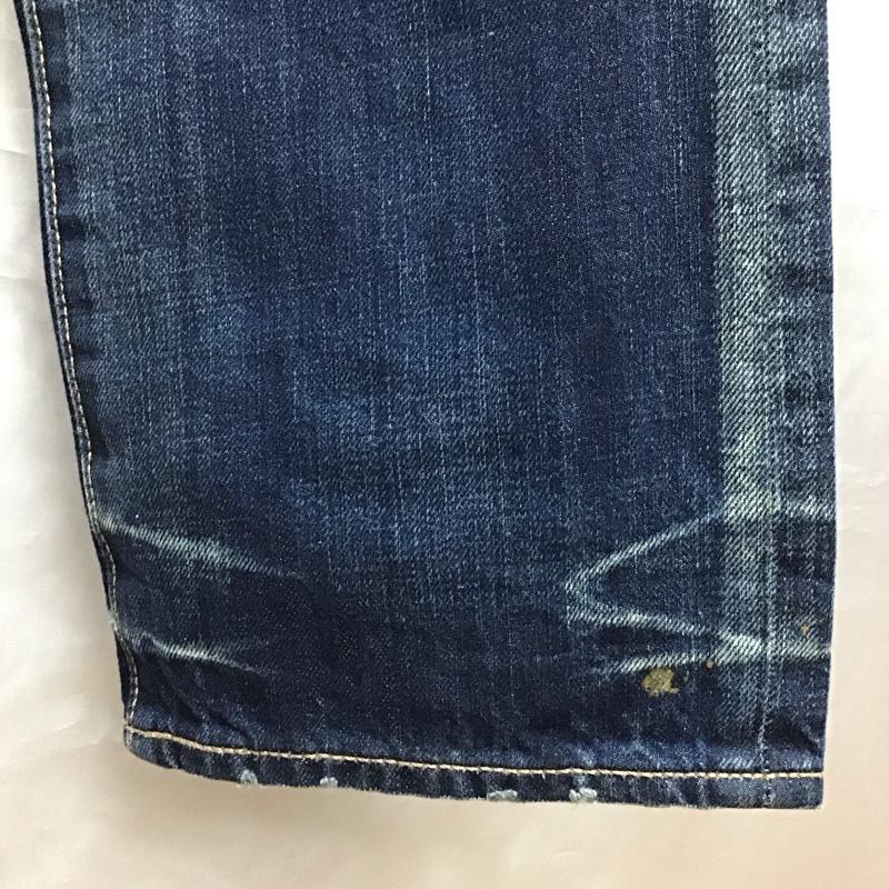 リーバイストラウスアンドコー Levi Strauss & co. パンツ デニム、ジーンズ デニムパンツ ストレートパンツ ワイドパンツ カジュアルパンツ 30インチ 無地 インディゴ / インディゴ /  メンズ USED 古着 中古 10114382