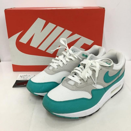 ナイキ NIKE スニーカー スニーカー DZ4549-001 AIR MAX 1 SC 28cm 箱有 28.0cm ロゴ、文字 白 / ホワイト / X 灰 / グレー / X 薄緑 / ライトグリーン /  メンズ USED 古着 中古 10128865
