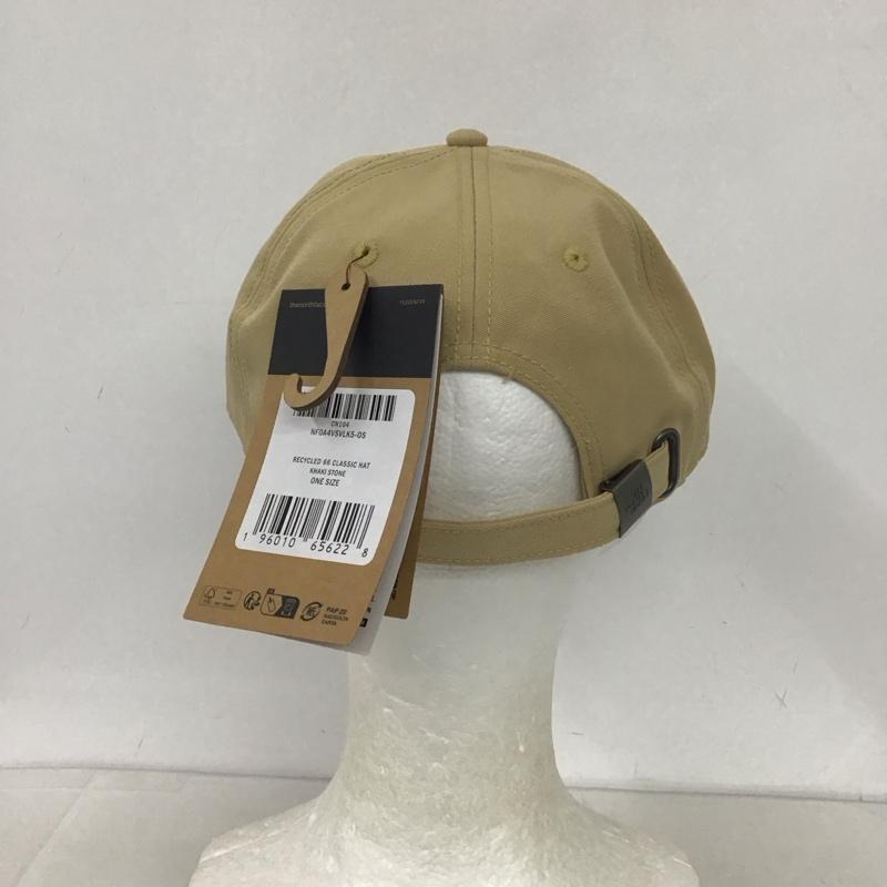ザノースフェイス THE NORTH FACE 帽子 キャップ NF0A4VSV RECYCLED 66 CLASSIC HAT タグ付き ロゴ、文字 ベージュ / ベージュ /  メンズ USED 古着 中古 10132514