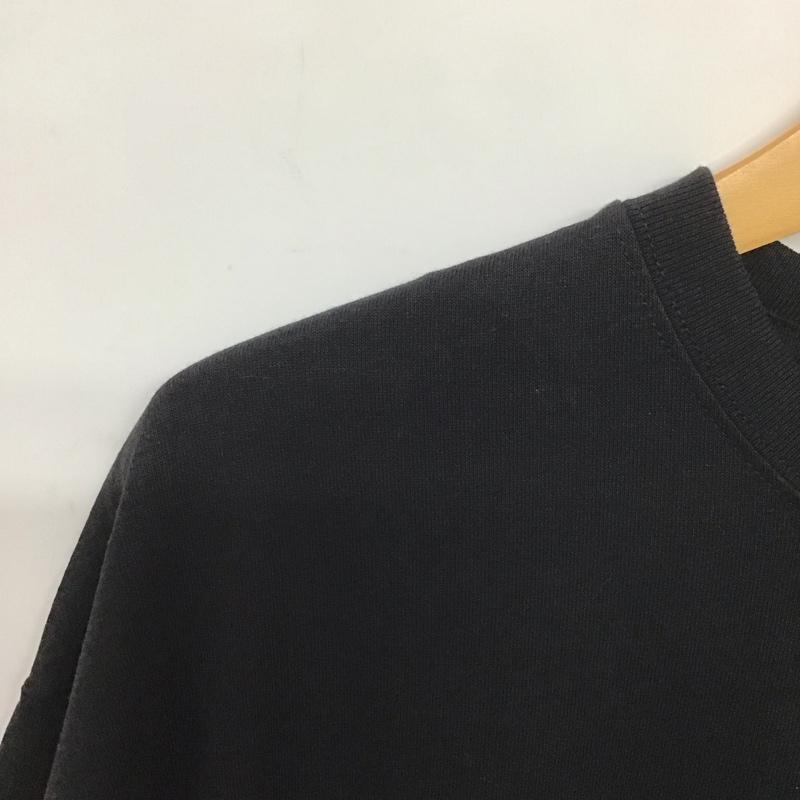 フリークスストア FREAK S STORE Tシャツ 半袖 半袖カットソー プリントTシャツ クルーネックカットソー L ロゴ、文字 黒 / ブラック /  メンズ USED 古着 中古 10139525