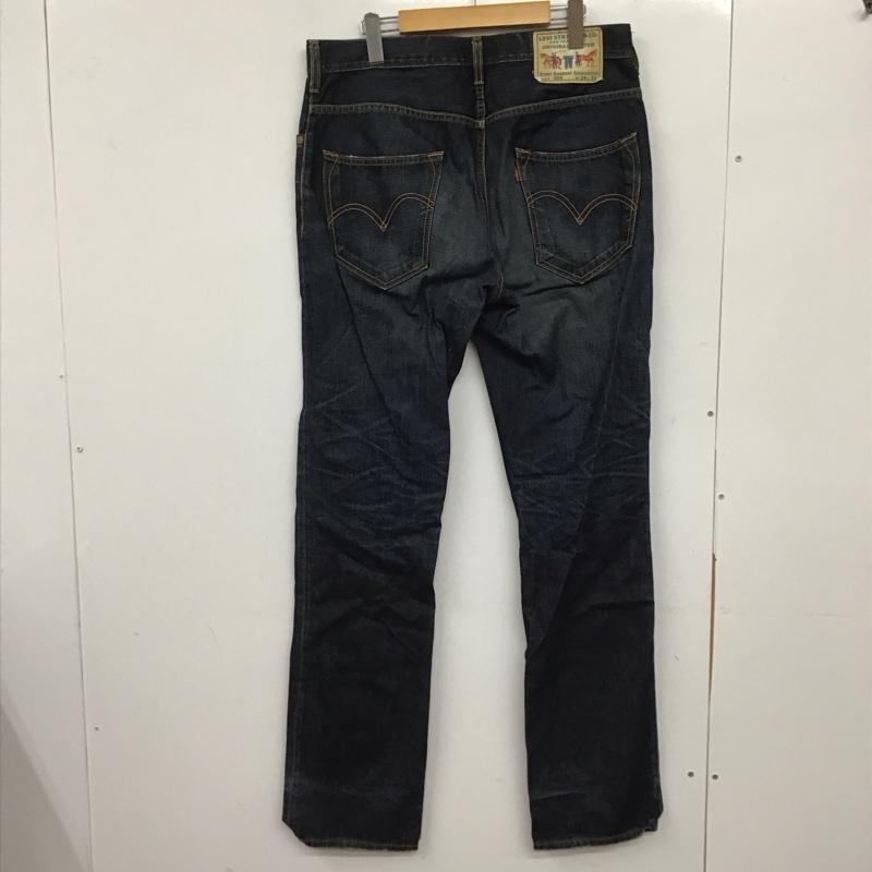リーバイストラウスアンドコー Levi Strauss & co. パンツ デニム、ジーンズ デニムパンツ ワイドパンツ カジュアルパンツ 34 無地 インディゴ / インディゴ /  メンズ USED 古着 中古 10144943