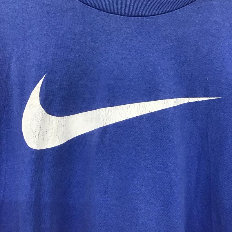ナイキ NIKE Tシャツ 半袖 00s XL プリント 水色 / ライトブルー /  メンズ USED 古着 中古 10134909