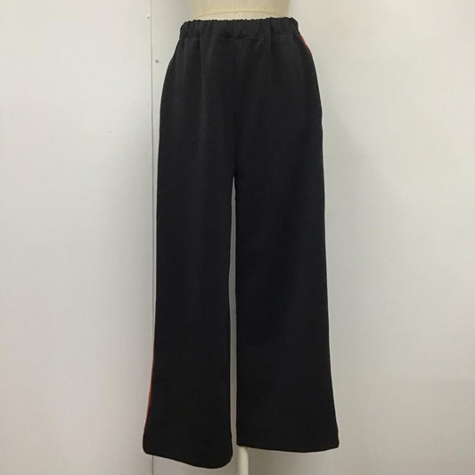 ローリーズファーム LOWRYS FARM ボトムス ボトムス LF517026AD ジャージ トラックパンツ FREE 無地 黒 / ブラック / X 白 / ホワイト / X 赤 / レッド /  レディース USED 古着 中古 10110910