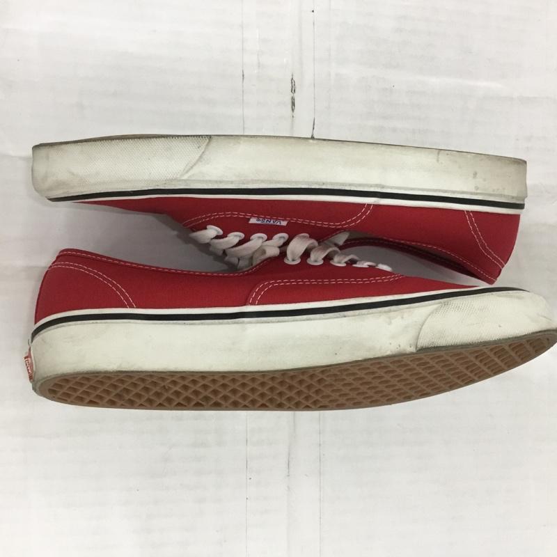 バンズ VANS スニーカー スニーカー 507452 28.5cm ローカット 28.5cm ロゴ、文字 赤 / レッド / X 白 / ホワイト /  メンズ USED 古着 中古 10123459