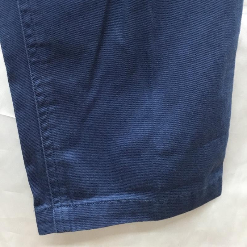 エディーバウアー Eddie Bauer パンツ チノパン チノパン カジュアルパンツ ワイドパンツ ストレートパンツ 無地 紺 / ネイビー /  レディース USED 古着 中古 10115145