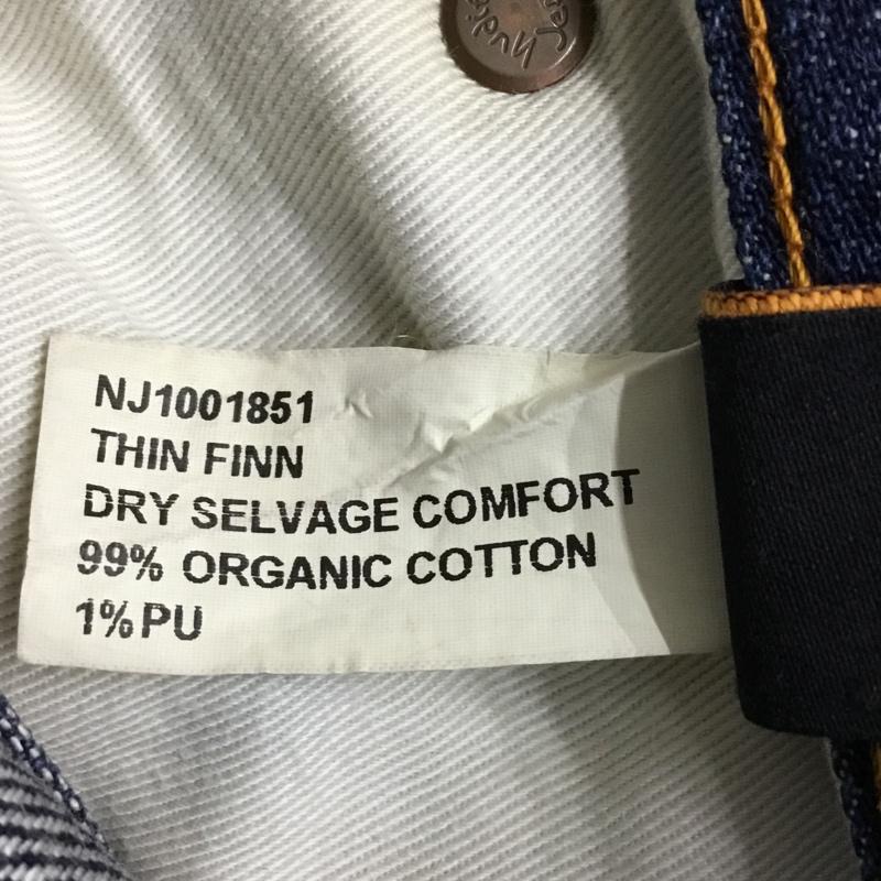 ヌーディージーンズ Nudie Jeans パンツ デニム、ジーンズ デニムパンツ スリムパンツ ストレッチパンツ ジーンズ 32インチ 無地 インディゴ / インディゴ /  メンズ USED 古着 中古 10117106