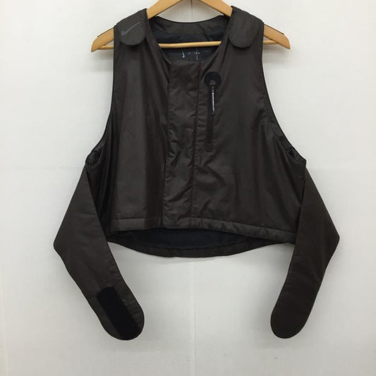 ナイキ NIKE ジャケット、上着 ダウンベスト DM1278-220 ポリエステル　トラヴィススコット XL 無地 茶 / ブラウン /  メンズ USED 古着 中古 10139262