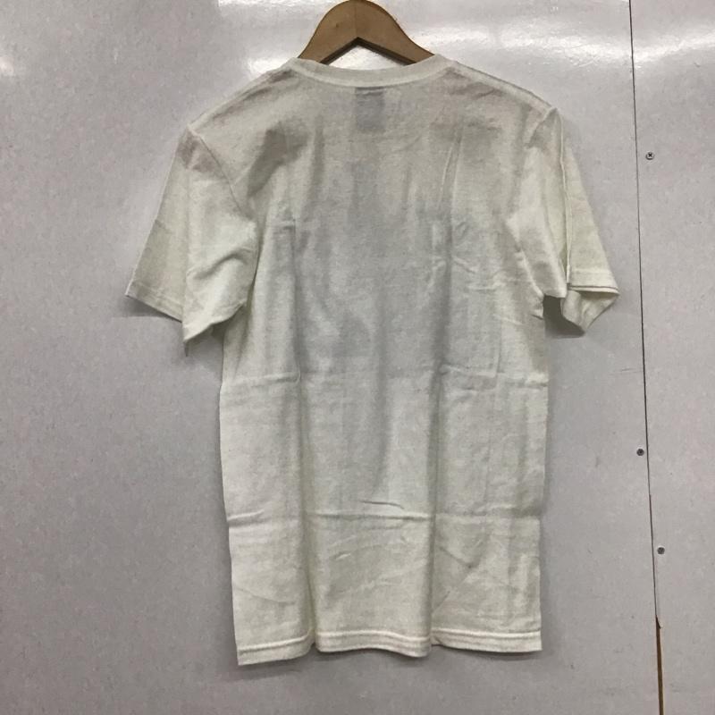 ステューシー STUSSY Tシャツ 半袖 半袖カットソー プリントTシャツ クルーネックカットソー S ロゴ、文字 白 / ホワイト /  メンズ USED 古着 中古 10145557