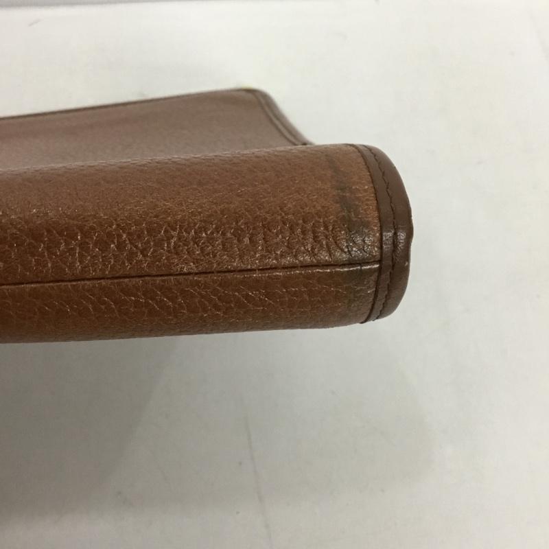 バーバリーズ BURBERRYS セカンドバッグ セカンドバッグ クラッチバッグ ロゴ、文字 茶 / ブラウン /  メンズ USED 古着 中古 10129955