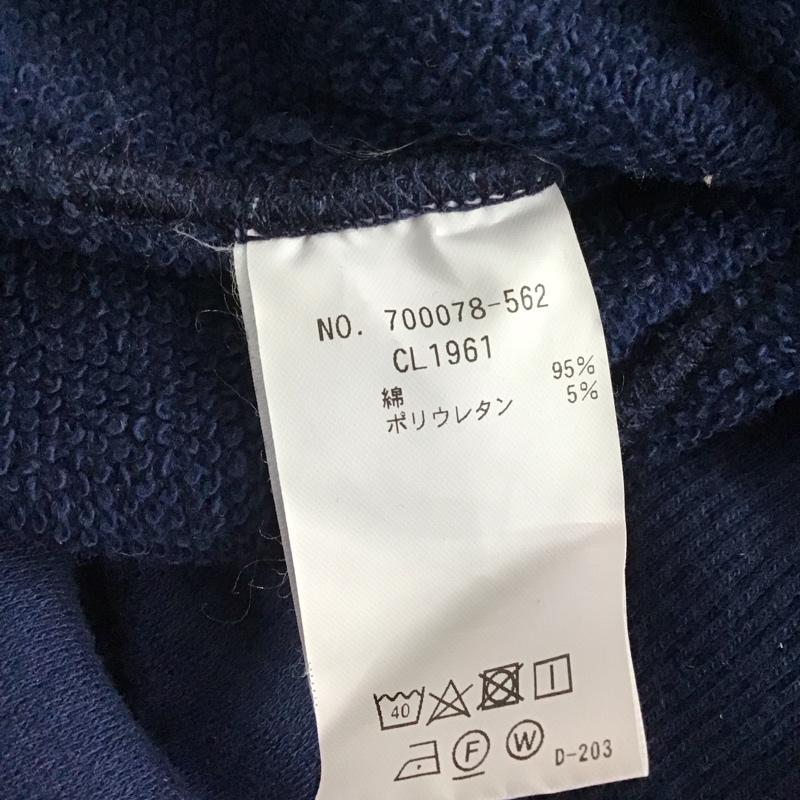 ハリウッドランチマーケット H.R MARKET トレーナー 長袖 長袖トレーナー スウェット クルーネック プルオーバー 1 無地 紺 / ネイビー /  メンズ USED 古着 中古 10141796