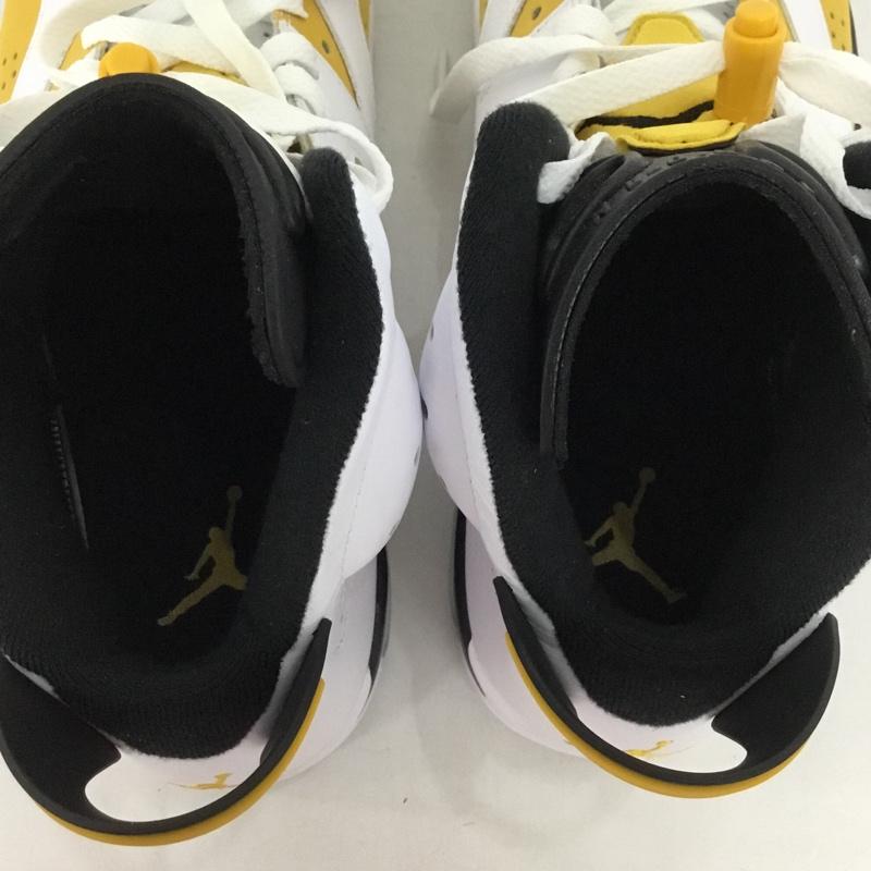 ナイキ NIKE スニーカー スニーカー CT8529-170 AIR JORDAN 6 RETRO 28cm 箱有 28.0cm ロゴ、文字 白 / ホワイト / X 黒 / ブラック / X 黄 / イエロー /  メンズ USED 古着 中古 10129909