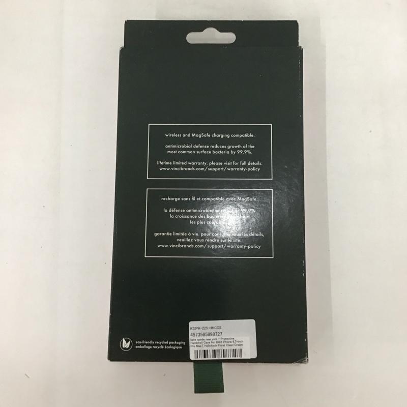 ケイトスペード Kate Spade ファッション小物 ファッション小物 KSIPH-225-HHCCS iPhone14 Pro Max KSNY Protective Hardshell iPhoneケース ロゴ、文字 X 花柄 マルチカラー / マルチカラー /  レディース USED 古着 中古 10122758