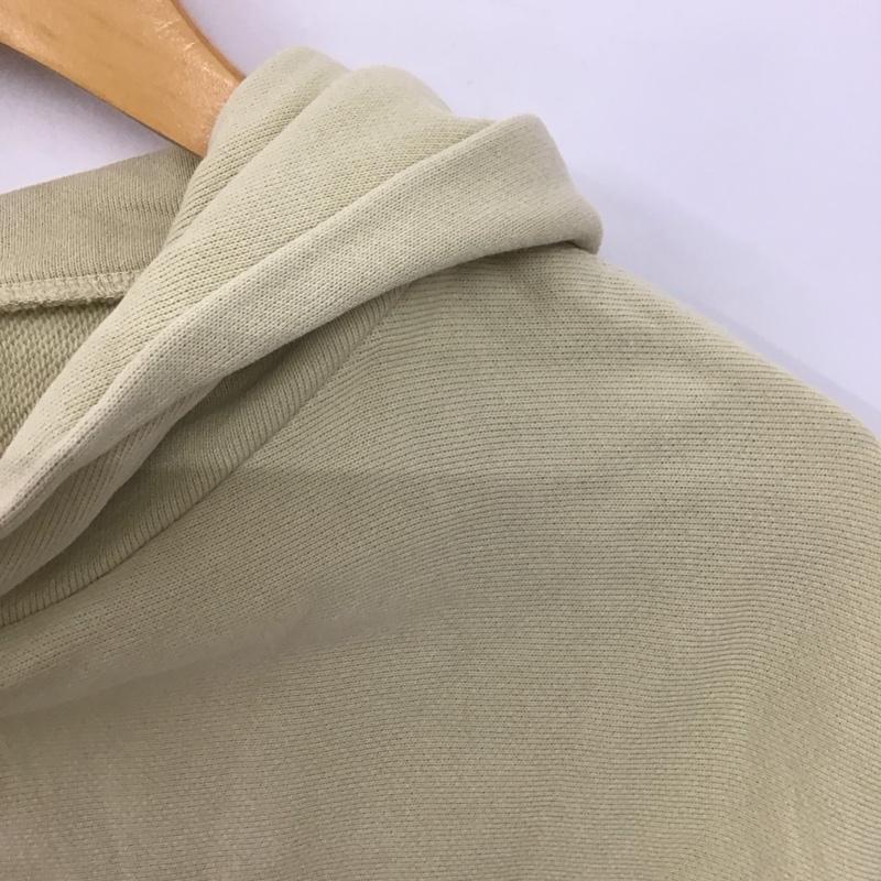 チャンピオン Champion パーカー 長袖 長袖パーカー プルオーバーパーカー スウェット M ロゴ、文字 アイボリー / アイボリー /  メンズ USED 古着 中古 10149311