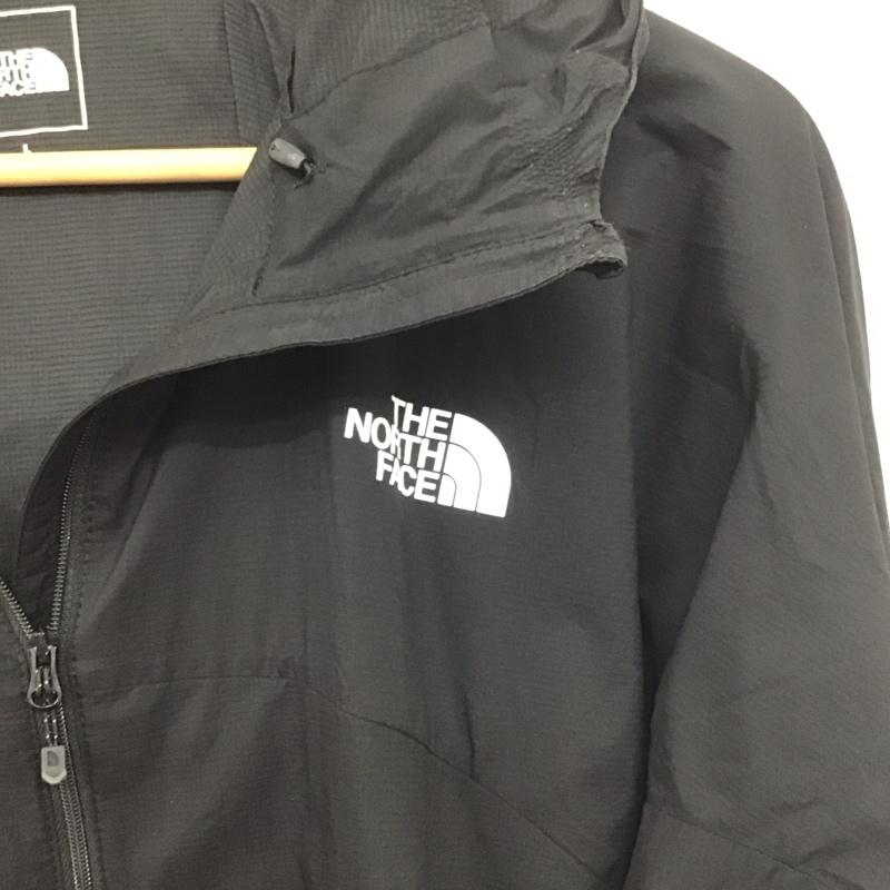 ザノースフェイス THE NORTH FACE ジャケット、上着 ジャンパー、ブルゾン np22202 スワローテイルフーディ ジップアップジャケット アウター L ロゴ、文字 黒 / ブラック /  メンズ USED 古着 中古 10137981