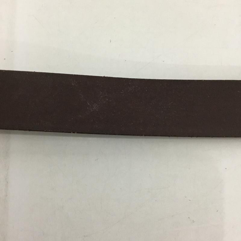 ポロラルフローレン POLO RALPH LAUREN ベルト・バックル ベルト レザー ワンポイント 茶 / ブラウン /  メンズ USED 古着 中古 10131203