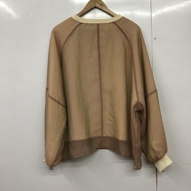 バブ Bab トレーナー 長袖 5343722 SHEER FLEECE SWEAT TOPS シアーレイヤードスウェット FREE 無地 マルチカラー / マルチカラー /  レディース USED 古着 中古 10142140