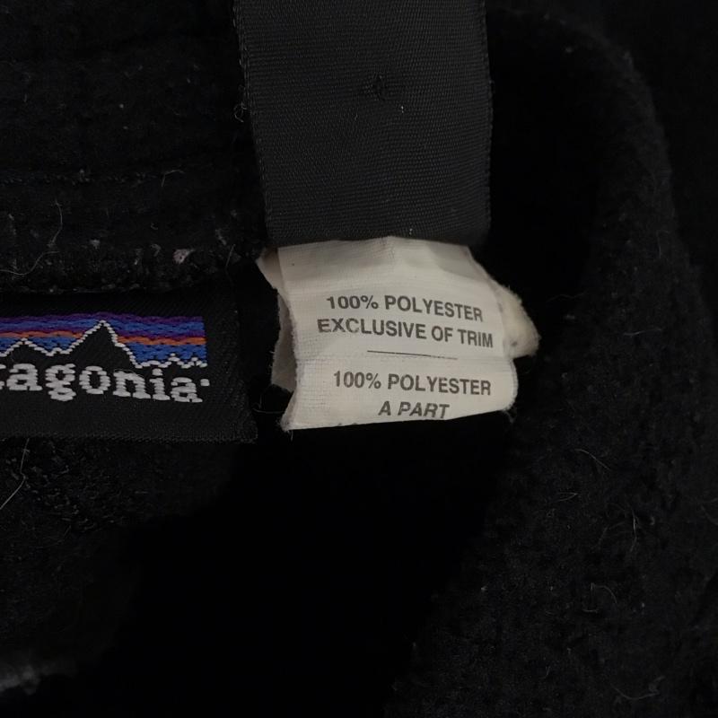 パタゴニア patagonia パンツ ワークパンツ、ペインターパンツ フリースパンツ ワイドパンツ カジュアルパンツ ストレッチパンツ 97年 usa製 L ロゴ、文字 黒 / ブラック /  メンズ USED 古着 中古 10143529