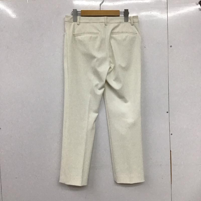 セオリーリュクス theory luxe パンツ スラックス 03-5106455 センタープレス 38 無地 白 / ホワイト /  レディース USED 古着 中古 10133748