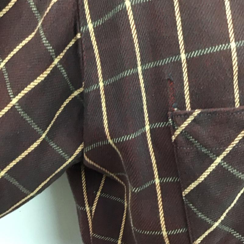 ビックマック BIGMAC シャツ、ブラウス 長袖 長袖シャツ チェックシャツ カラーシャツ ポケットシャツ 80s usa製 L チェック マルチカラー / マルチカラー /  メンズ USED 古着 中古 10125010