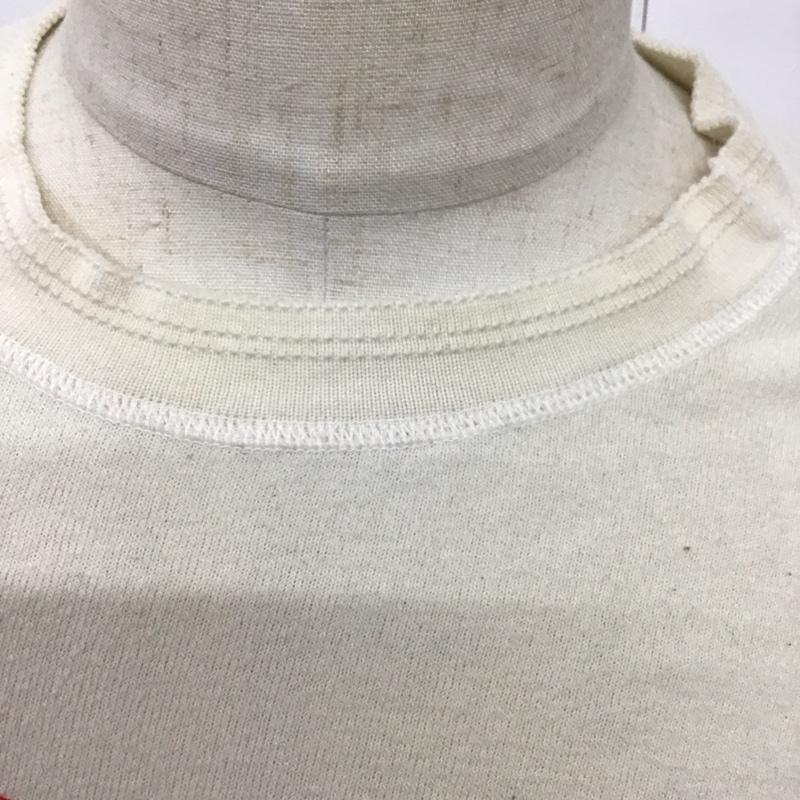 ハリウッドランチマーケット HOLLYWOOD RANCH MARKET カットソー 長袖 長袖カットソー クルーネックカットソー ロングスリーブカットソー プリントTシャツ プリント 白 / ホワイト /  メンズ USED 古着 中古 10124360