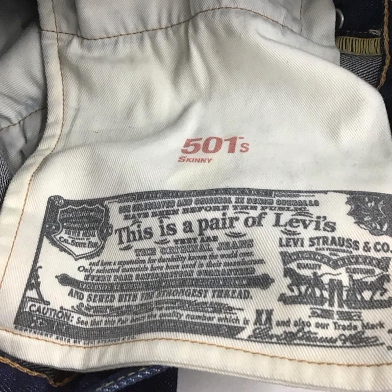 リーバイストラウスアンドコー Levi Strauss & co. パンツ デニム、ジーンズ デニムパンツ スリムパンツ カジュアルパンツ 29インチ 無地 インディゴ / インディゴ /  メンズ USED 古着 中古 10148346