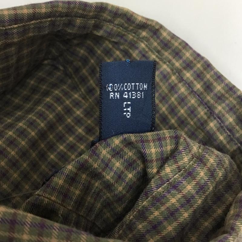 ポロバイラルフローレン Polo by RALPH LAUREN シャツ、ブラウス 長袖 長袖シャツ カラーシャツ 長袖カットソー チェックシャツ M チェック マルチカラー / マルチカラー /  メンズ USED 古着 中古 10122395