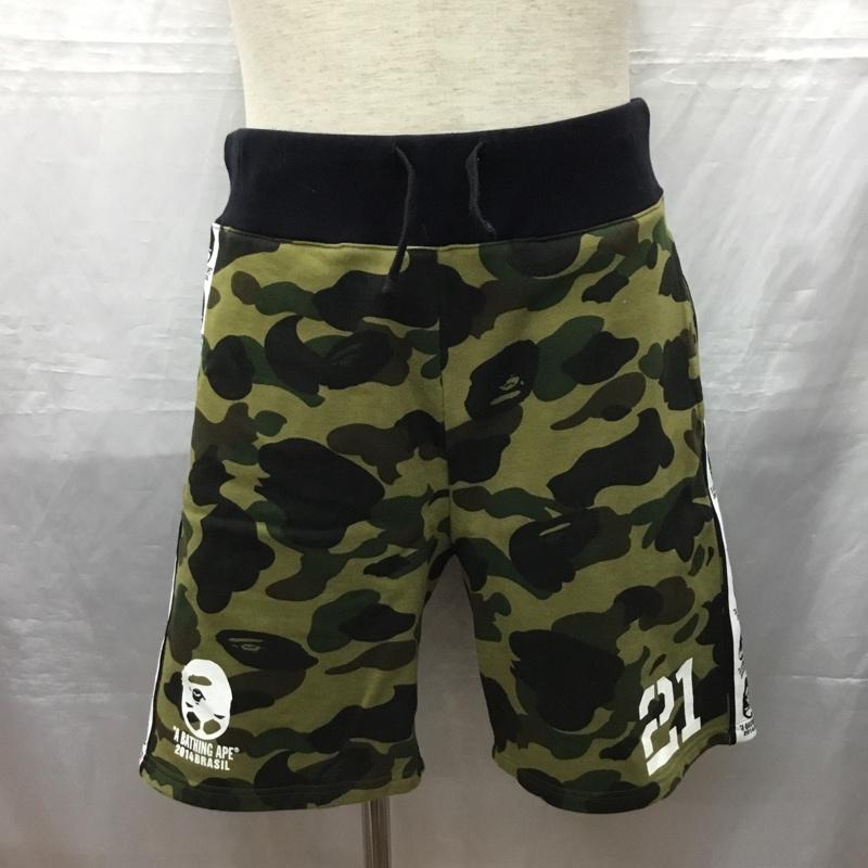 アベイシングエイプ A BATHING APE パンツ ショートパンツ ショートパンツ ハーフパンツ カジュアルパンツ L カモフラージュ柄・迷彩 マルチカラー / マルチカラー /  メンズ USED 古着 中古 10121694