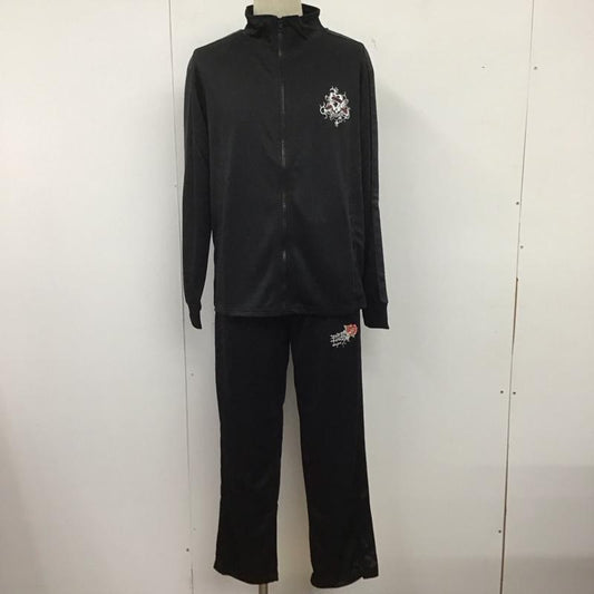 エドハーディー Ed Hardy セットアップ セットアップ 32250701 ジャージ トラックジャケット ジョガーパンツ バックプリント タグ付き L ロゴ、文字 黒 / ブラック /  メンズ USED 古着 中古 10144442